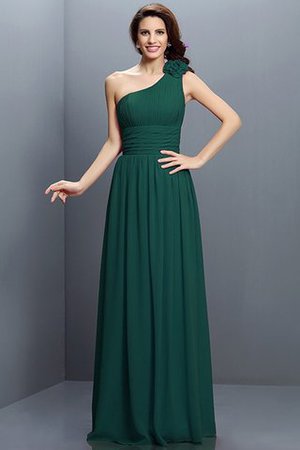 Prinzessin Reißverschluss A-Line Chiffon Plissiertes Brautjungfernkleid - Bild 9