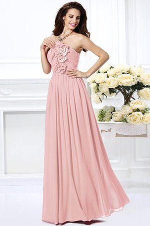 Reißverschluss Chiffon Prinzessin Bodenlanges Anständiges Brautjungfernkleid - Bild 21