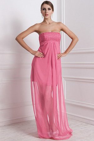 Ärmelloses Chiffon A-Line Empire Taille Anständiges Brautjungfernkleid - Bild 28