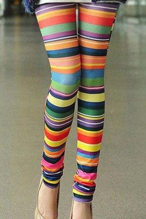 Elasthan Polyester Heiß Frauen-Leggings Club Kleider