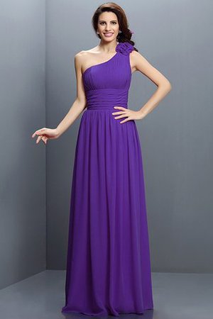 Prinzessin Reißverschluss A-Line Chiffon Plissiertes Brautjungfernkleid - Bild 24