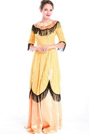 Prinzessin Halloween Königlich Gold Cosplay & Kostüme