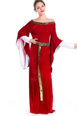 Rot Edel Romantisch Verlockend Verführerisch Halloween Cosplay & Kostüme