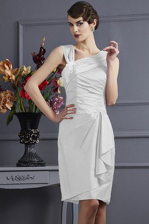 Normale Taille Etui Reißverschluss Brautjungfernkleid ohne Ärmeln mit Applike - Bild 17