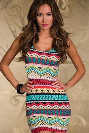 Elegant Polyester Damen Bodycon Club Kleider