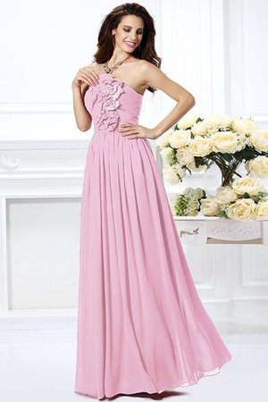 Reißverschluss Chiffon Prinzessin Bodenlanges Anständiges Brautjungfernkleid - Bild 22