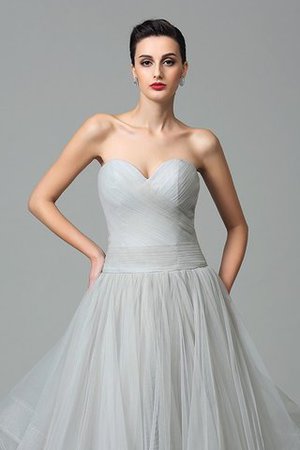 Geschichtes Prinzessin Sweep Zug Reißverschluss Anständiges Abendkleid - Bild 5