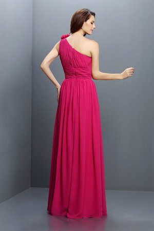 Prinzessin Reißverschluss A-Line Chiffon Plissiertes Brautjungfernkleid - Bild 30