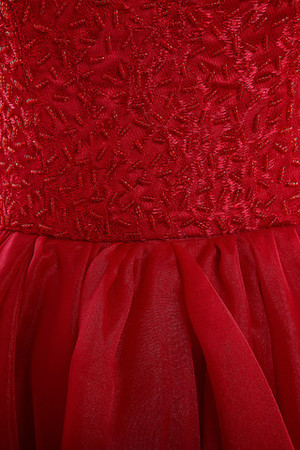 Klassisches Tüll Romantisches Göttin Brautkleid Mehrschichtiges Netzstoff Abendkleid - Bild 3