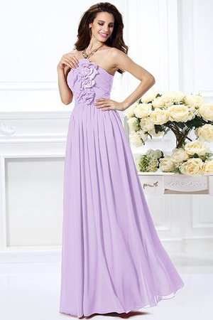 Reißverschluss Chiffon Prinzessin Bodenlanges Anständiges Brautjungfernkleid - Bild 19