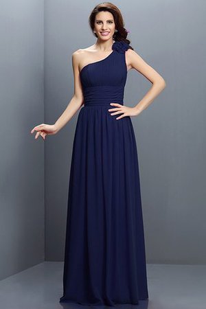 Prinzessin Reißverschluss A-Line Chiffon Plissiertes Brautjungfernkleid - Bild 10