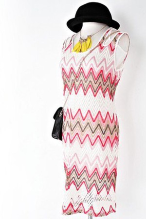 Mischen Kleid Bodycon ärmellos Charmant Club Kleider