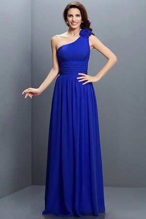 Prinzessin Reißverschluss A-Line Chiffon Plissiertes Brautjungfernkleid - Bild 25