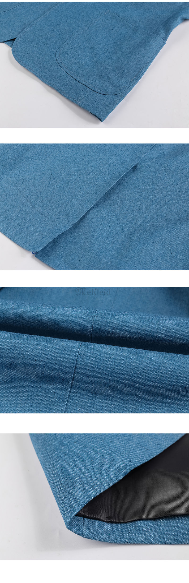 Plus Größe Anzüge Blazer Büro Baumwolle Slim Fit Einzigen Taste