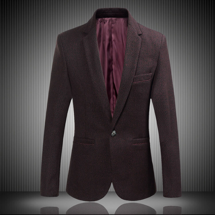 Einzigen Taste Mode Mantel Neue Männer Casual Boutique Anzug Männer