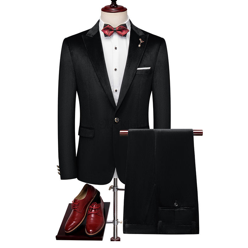 Blazer Hosen Slim Fit Business Event 5xl Hochzeit Anzug - Bild 6