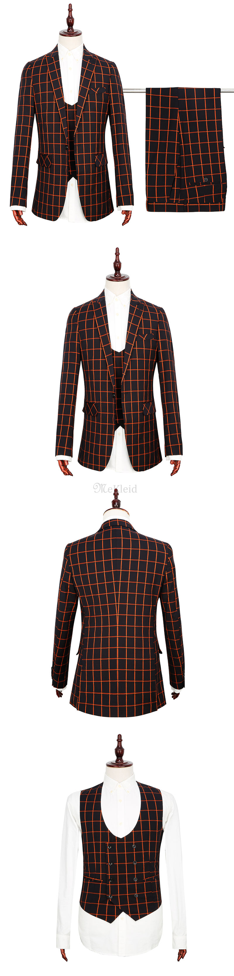 Männlichen Business Casual Plaid Anzüge Europa Hohe Qualität Männer Blazer