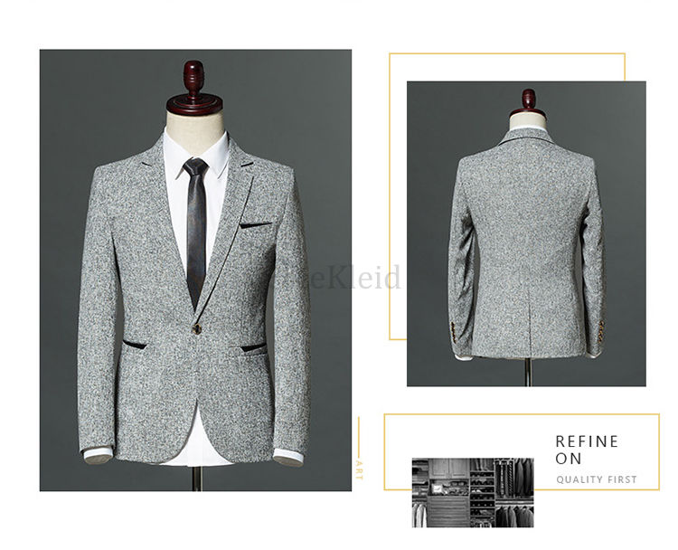 Business Anzug Casual Boutique Anzug Neue Männer Anzug Mode Mantel