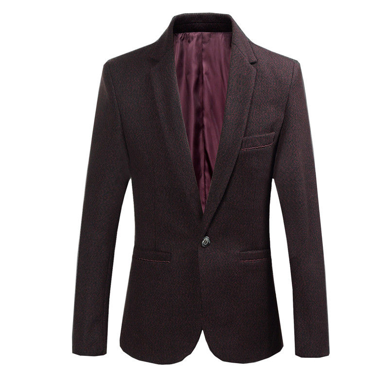 Einzigen Taste Mode Mantel Neue Männer Casual Boutique Anzug Männer - Bild 1