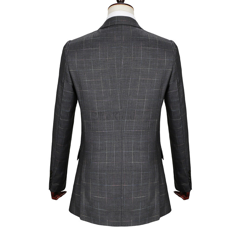 Mens Männer Kleidung Casual Smart Slim Fit Männlichen Anzug 3 Stück - Bild 4