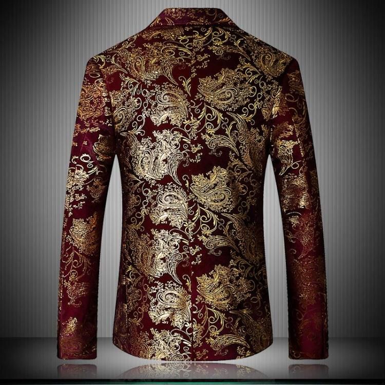 Blazer Jacke Anzug Mantel Mode Drucken Anzug Blume