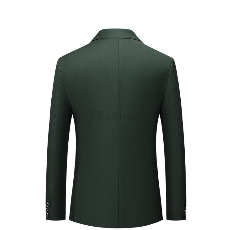 Mann Smart Einzigen Taste Blazer Slim Fit Büroarbeit Business Event