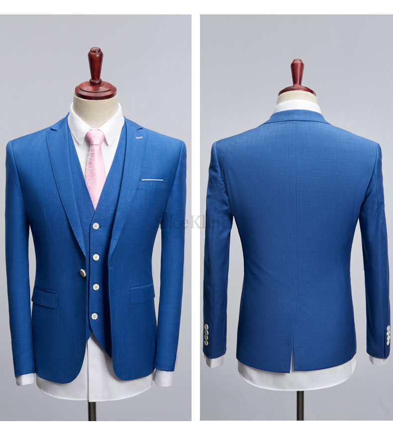 Business 3 Stück Blazer Herbst Dünne High-end-custom