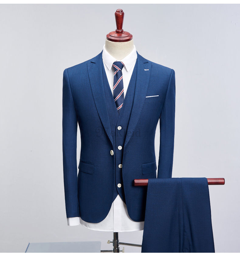 Business 3 Stück Blazer Herbst Dünne High-end-custom